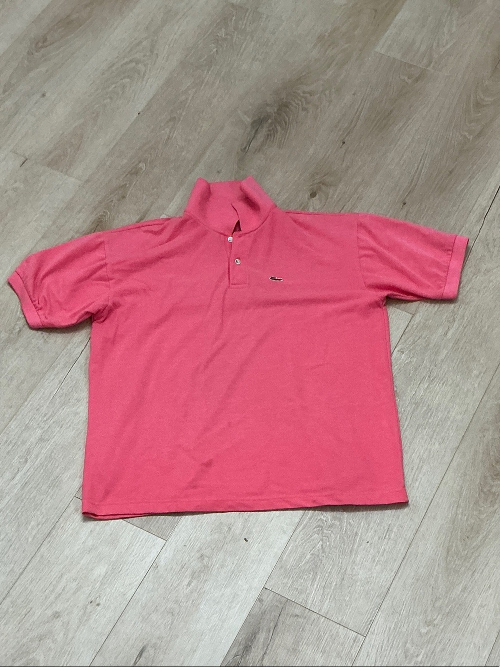 Lacoste Men's Pink Short-Sleeve Polo